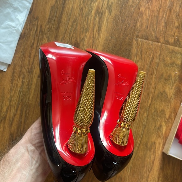 NEW Christian Louboutin Lipchick 100 pumps - Picture 15 of 16